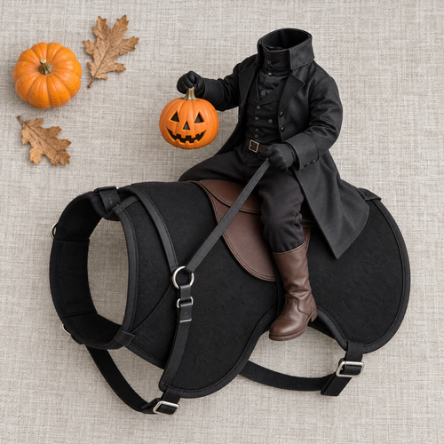 Headless Horseman Pet Costume