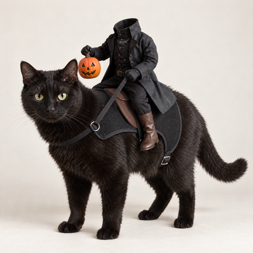 Headless Horseman Pet Costume