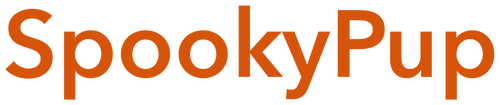 spookypup logo wordmark